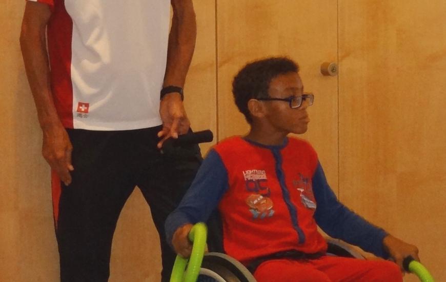27. Juli: smovey beim internationalen Rollstuhl-Jugend-Camp im SPZ Schweizerischen Paraplegiker-Zentrum, Nottwil 4